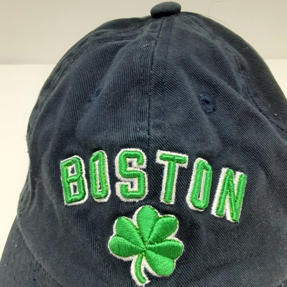 BOSTON Ballcap Elidan Corp.  Adjustable Size Hat Navy Vintage Cap - Picture 6 of 11